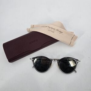 Oliver Peoples OV5184S OP-505 Sun Silver Sunglasses with Case and Cloth